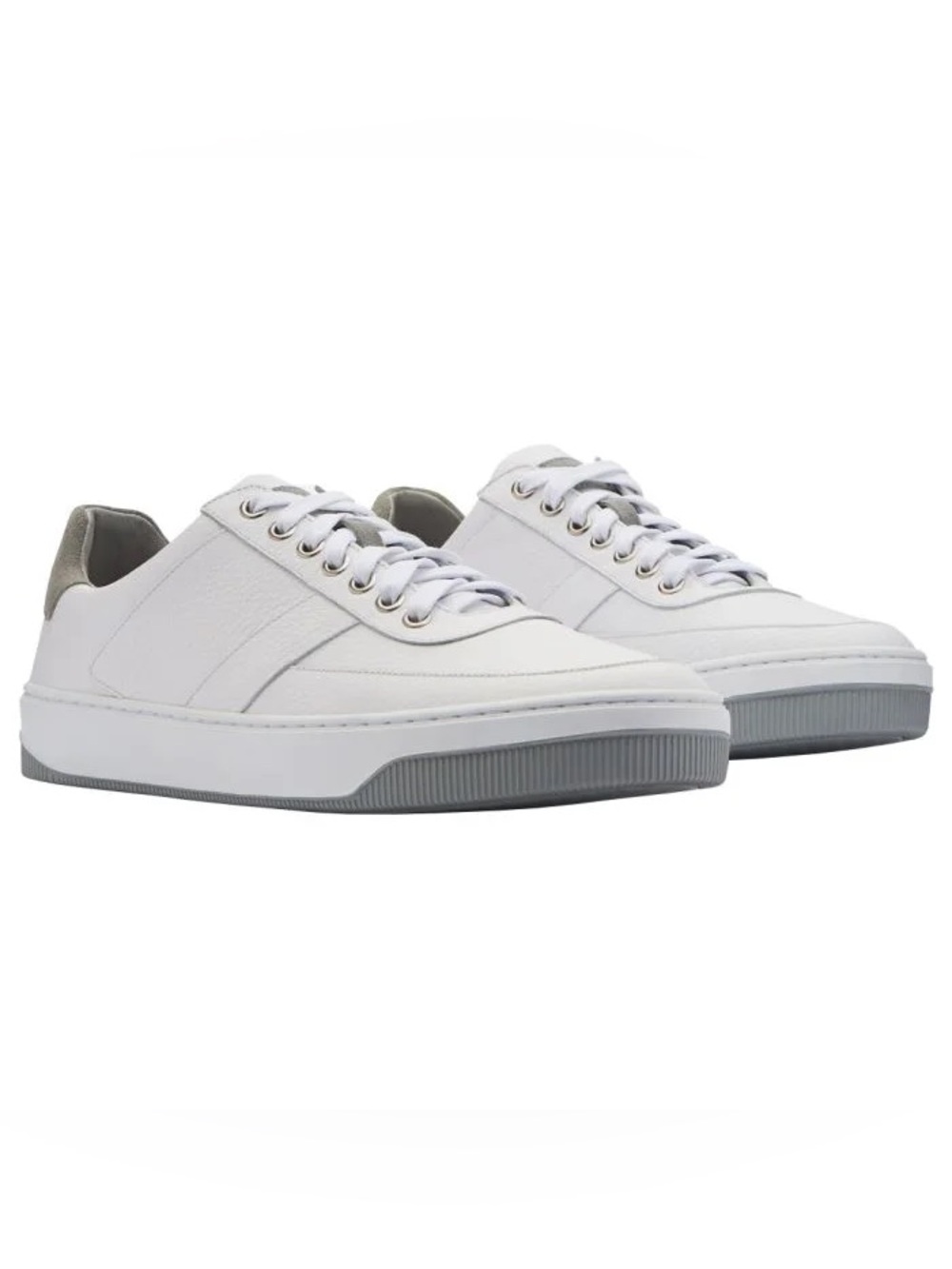 Peter Millar Collection‎ Vantage
Pebble Grain Leather White Sneakers
Size 9M